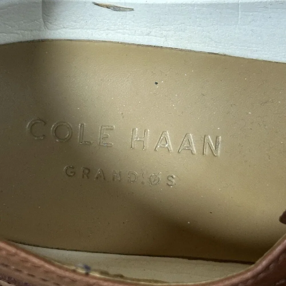 Cole Haan‎ Men's Size 11.5 Original Grand Wingtip Oxford Brown Shoes C20778